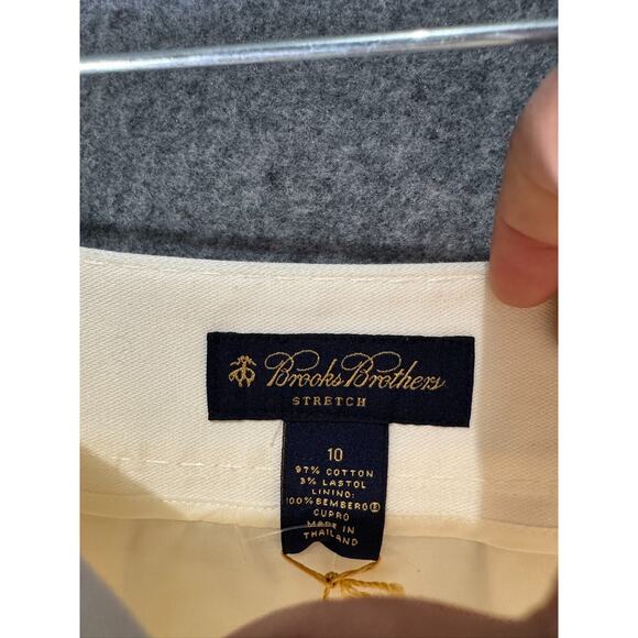 Brooks Brothers Skirt Women‎ 10 Button Knee Length Career Business Office Preppy - Picture 2 of 7